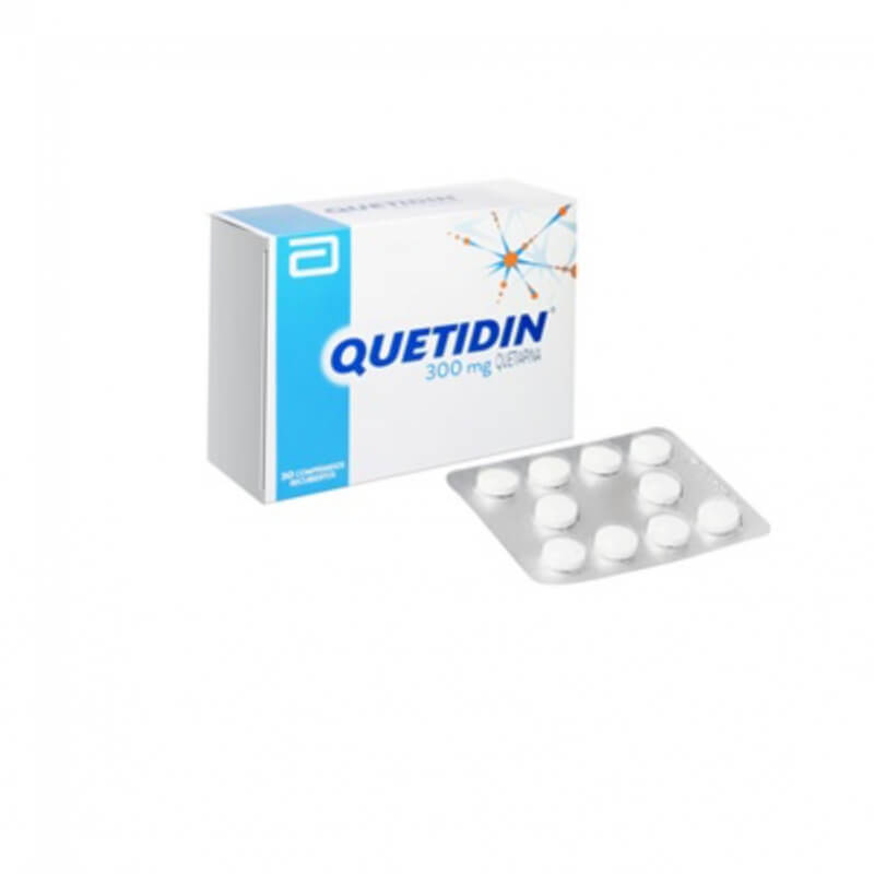 QUETIDIN XR 300MG COMPRIMIDOS X 30*2