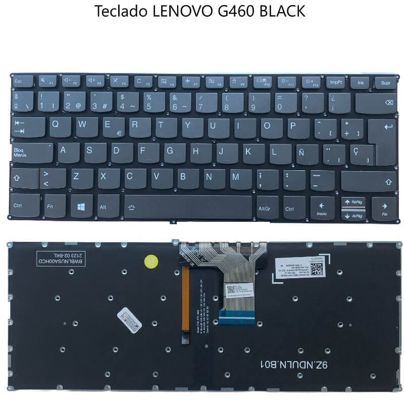 TECLADO LENOVO G460 BLACK