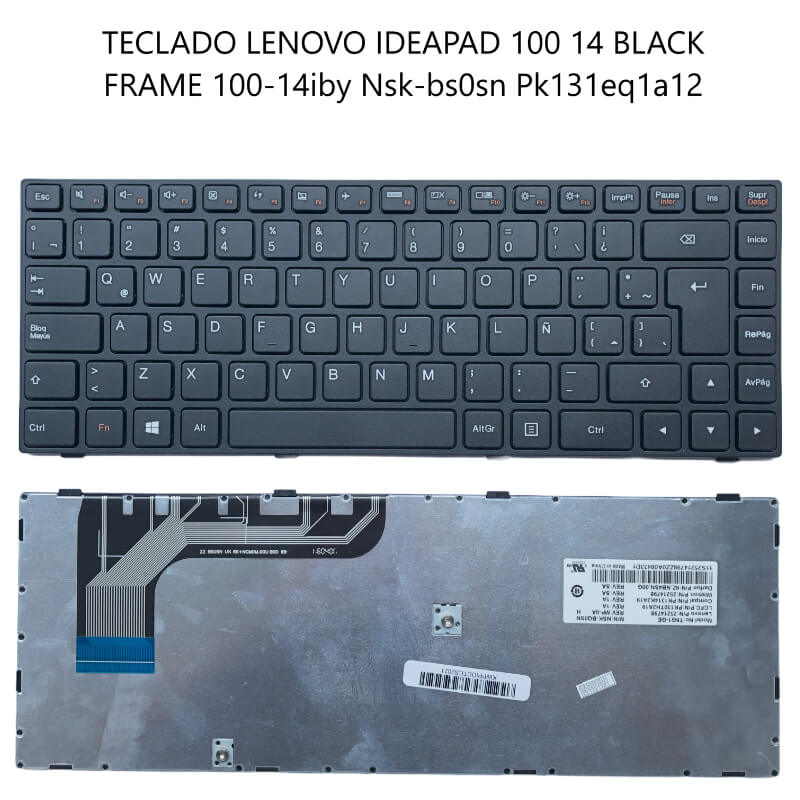 TECLADO LENOVO IDEAPAD 100 14 100-14iby