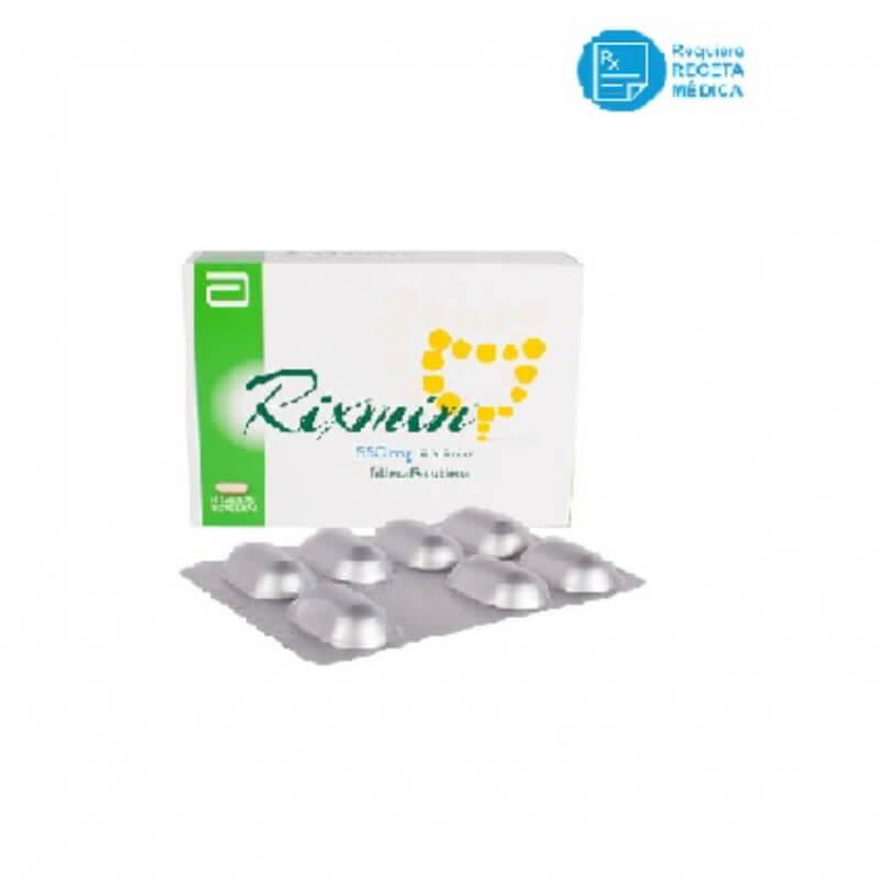 RIXIM 550MG TABLETAS X 14