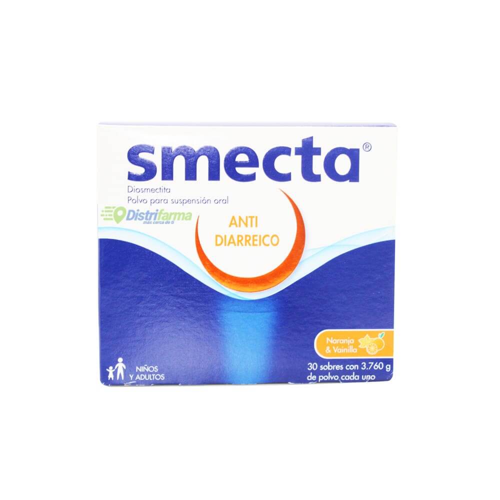 SMECTA NARANJA & VAINILLA SOBRES X 30*30