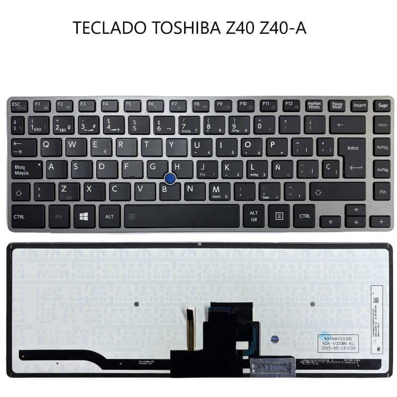 TECLADO TOSHIBA Z40 Z40-A