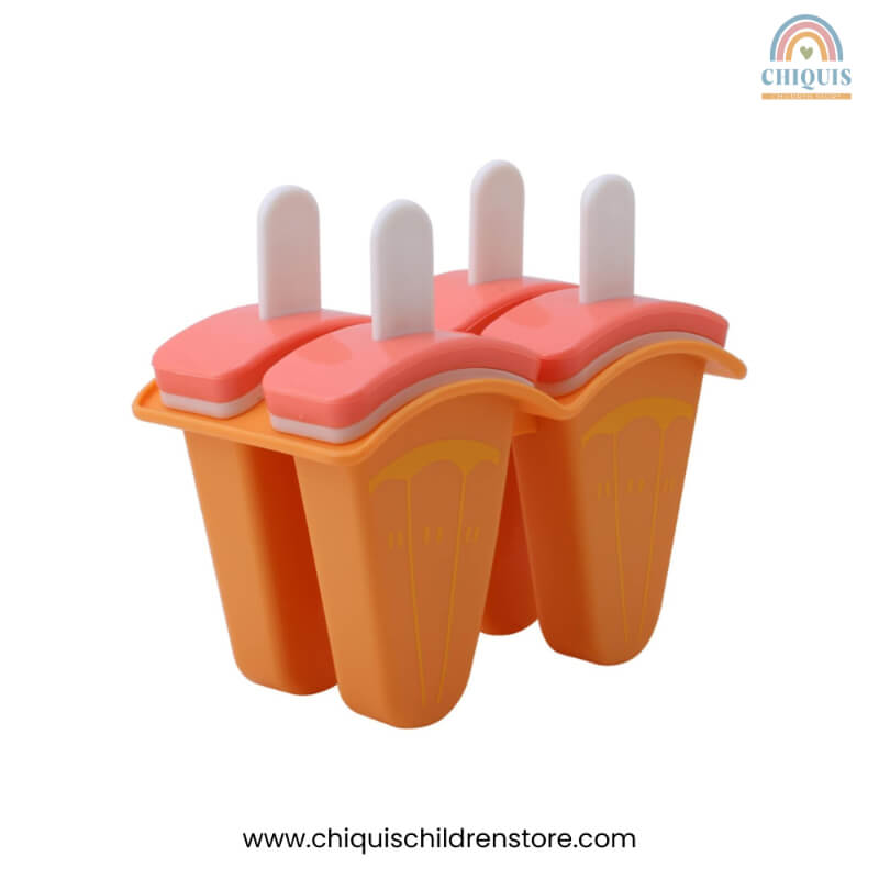 Molde para Helados de Fruta - Forma de Sandía o Naranja - Libre de BPA | CHIQUIS CHILDREN STORE