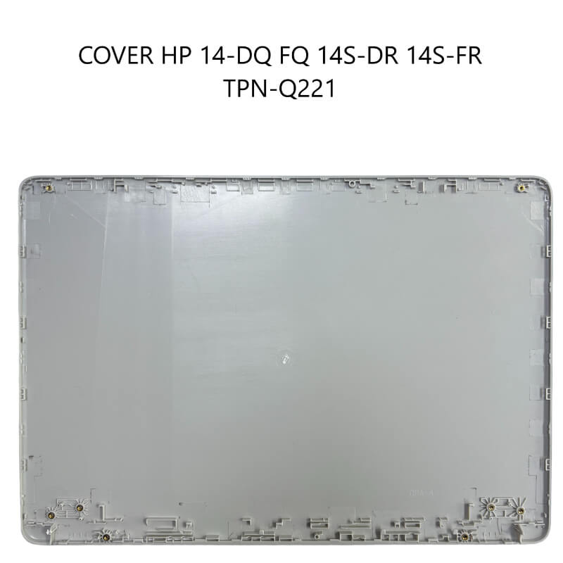 COVER HP 14-DQ FQ 14S-DR 14S-FR TPN-Q221 LCD Back Cover Silvery TIPO A