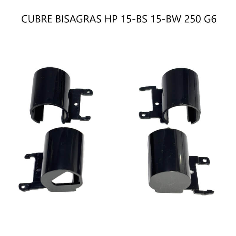 CUBRE BISAGRAS HP 15-BS 15-BW 250 G6 hinge cover Black.