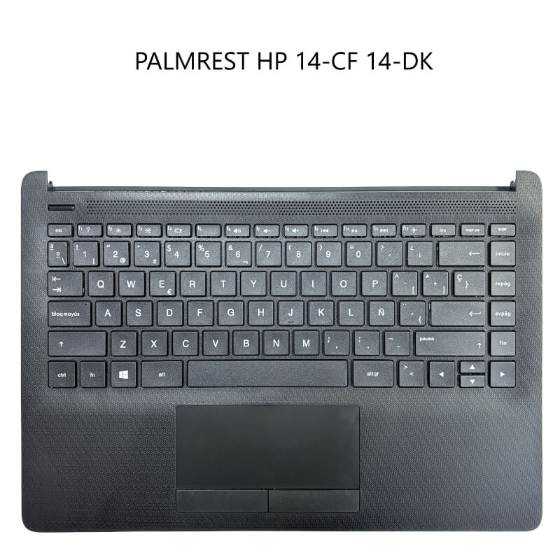 PALMREST HP 14-CF 14-DK NEGRO CON TECLADO