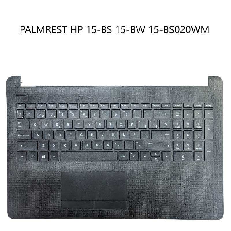 PALMREST HP 15-BS 15-BW 15-BS020WM SP Teclado Touchpad