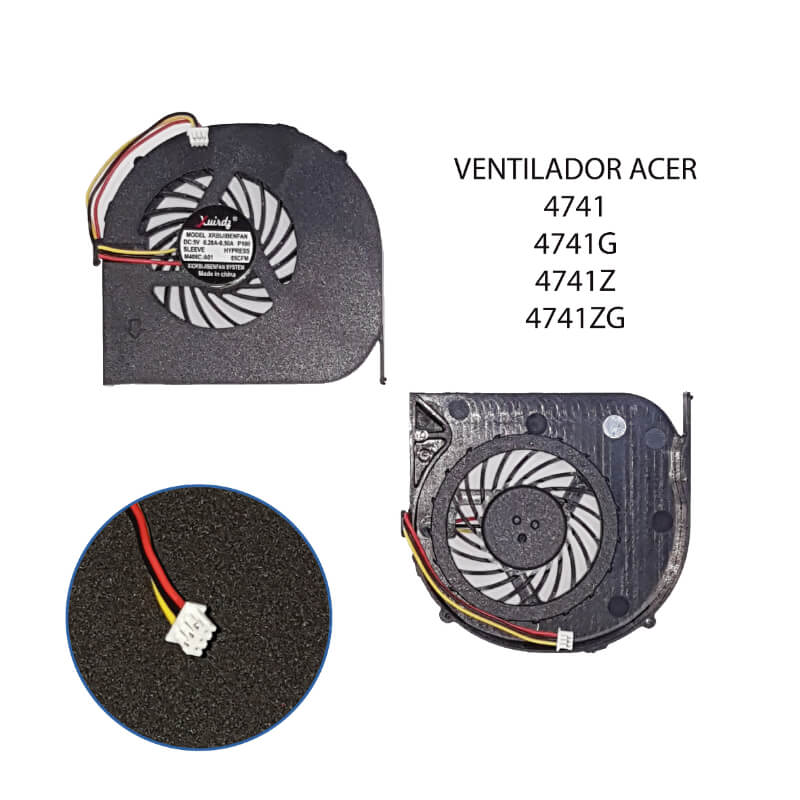 FAN Acer aspire 4741 4741G 4741Z 4741ZG 4551 D640