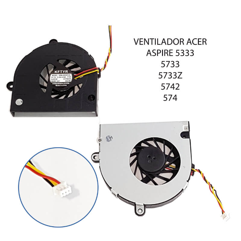 FAN Acer aspire 5333 5733 5733Z 5742 5742G 5742Z 5742ZG