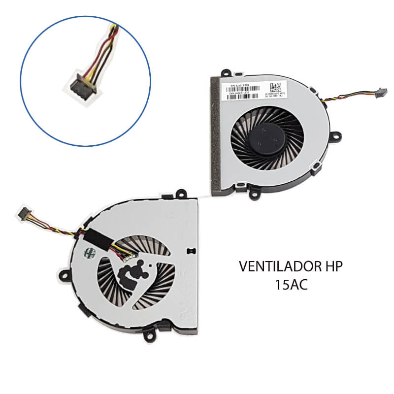 FAN HP 15-AC 15-AF 15-AY 15-BS 14-R020 250 G5 255 G4 4PIN