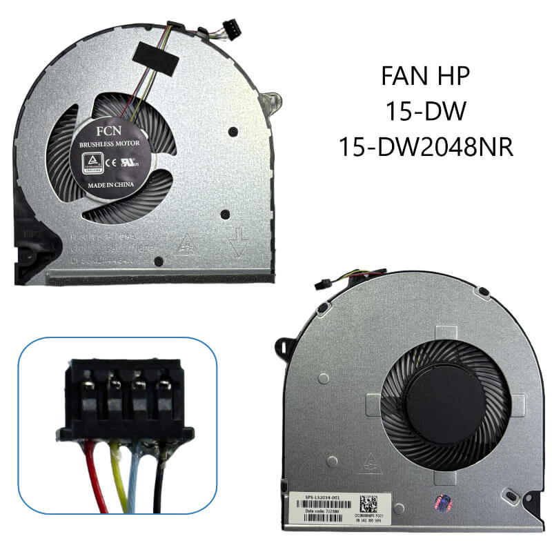 FAN HP 15-DW 15-DW2048NR L52034-001