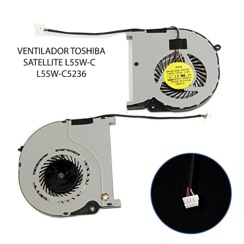 FAN Toshiba Satellite L55W-C L55W-C5236