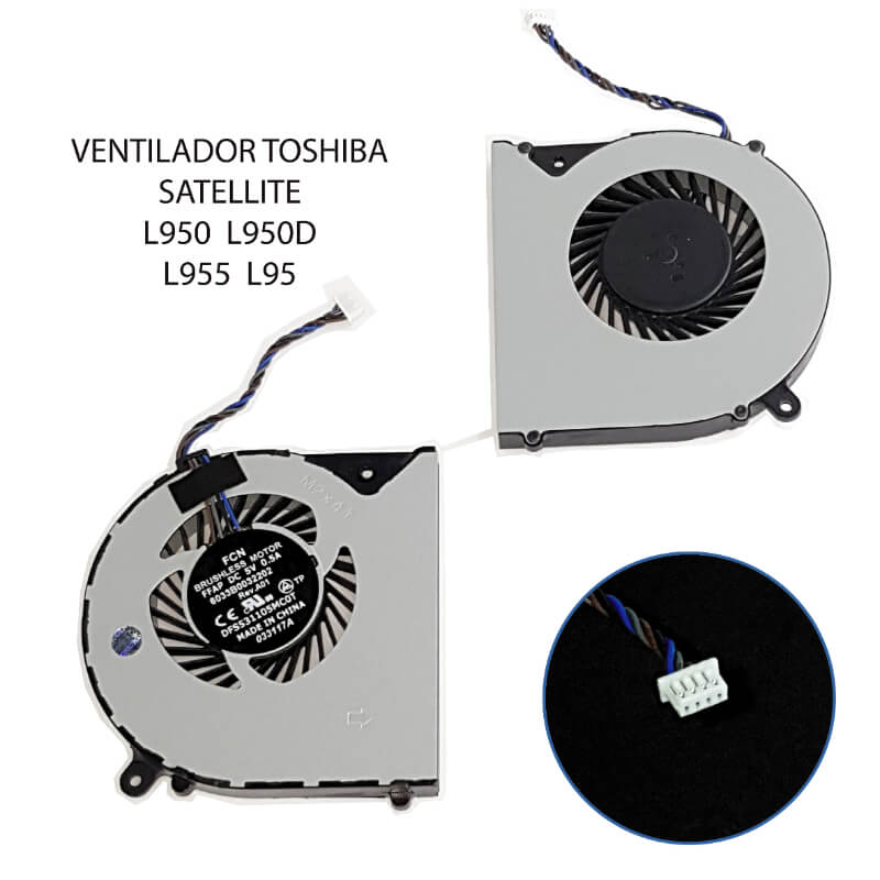 FAN Toshiba Satellite L950 L950d L955 L955d L55-A