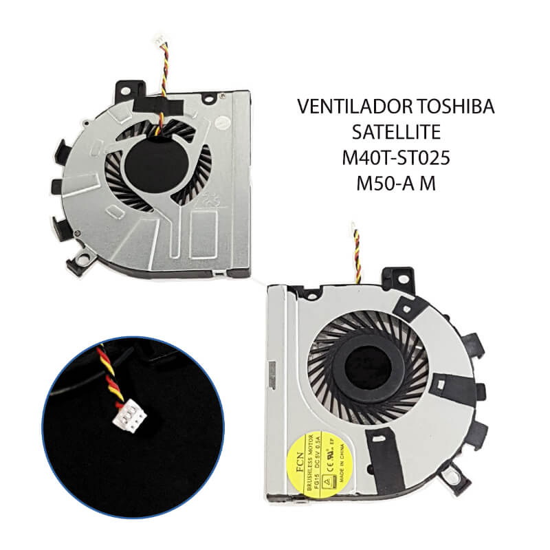 FAN TOSHIBA Satellite M40t-AT02S M50-A M40T E45T U40T M40-A