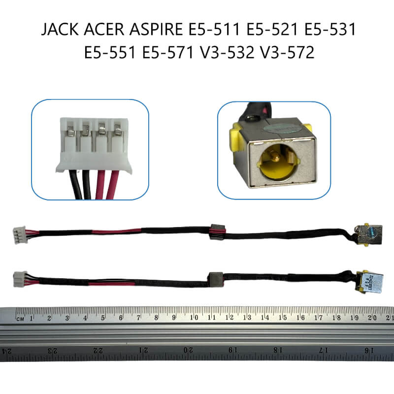 JACK ACER Aspire E5-511 E5-521 E5-531 E5-551 E5-571 V3-532 V3-572