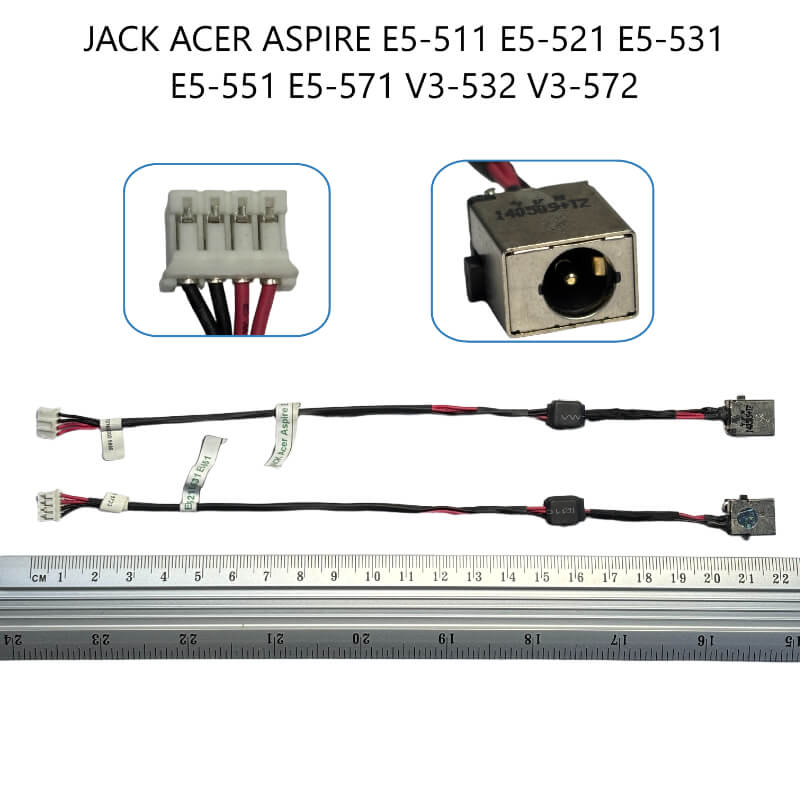 JACK ACER Aspire E5-511 E5-521 E5-531 E5-551 E5-571 V3-532 V3-572
