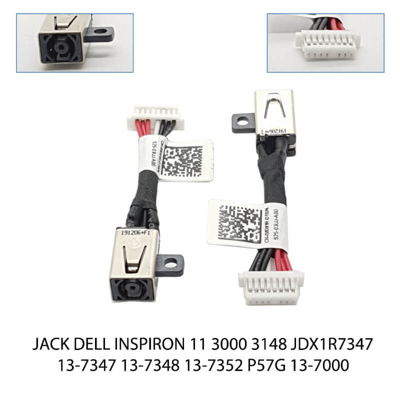 JACK DELL INSPIRON 11 3000 3148 JDX1R7347 13-7347 13-7348 13-7352 P57G 13-7000