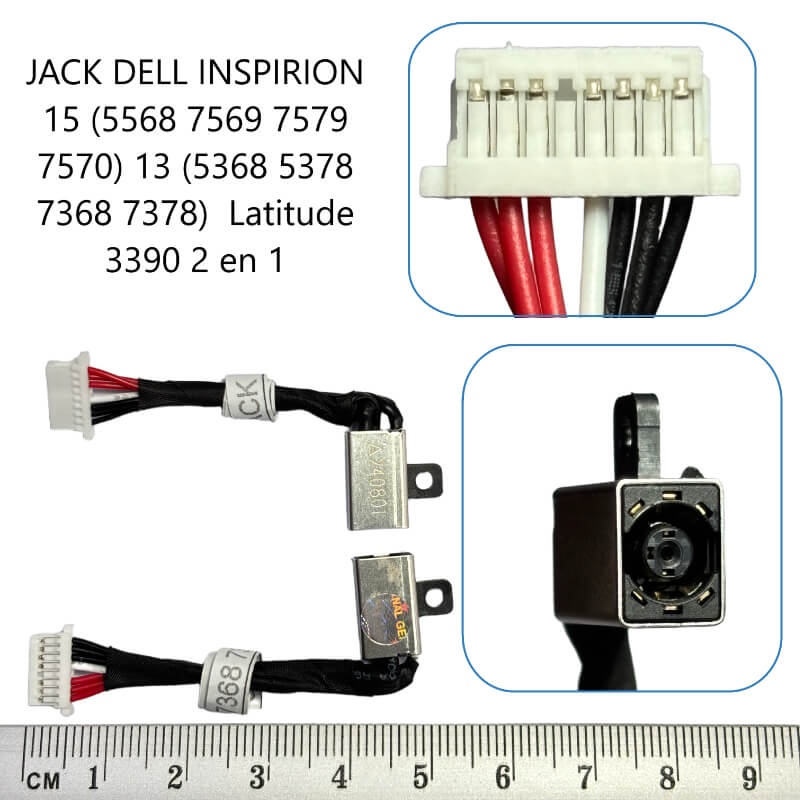 JACK DELL INSPIRON 15 (5568 7569 7579 7570) 13 (5368 5378 7368 7378)
