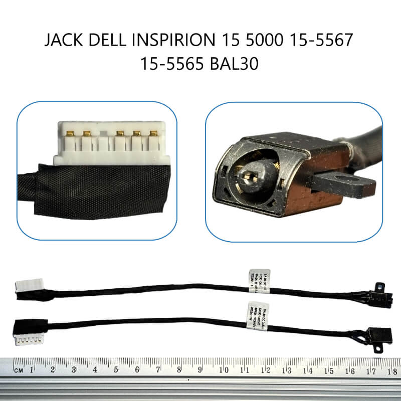 JACK DELL INSPIRON 15 5000 15-5567 15-5565 BAL30