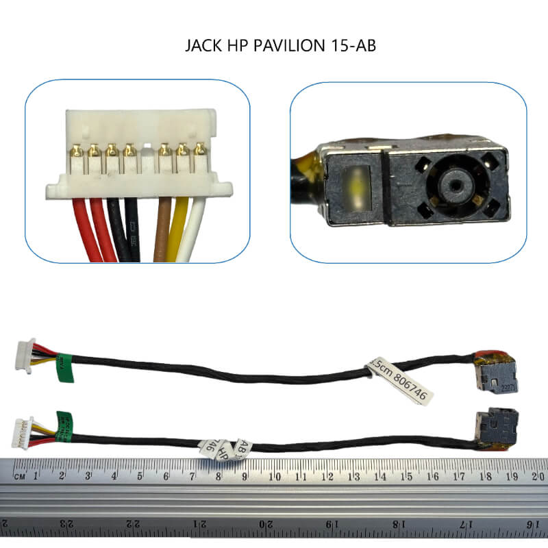 JACK HP PAVILION 15-AB 18.5cm