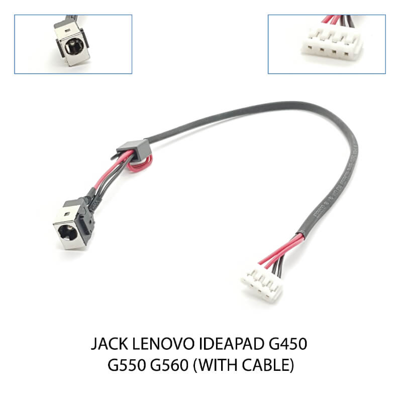 JACK LENOVO IDEAPAD G450 G550 G560(with cable)