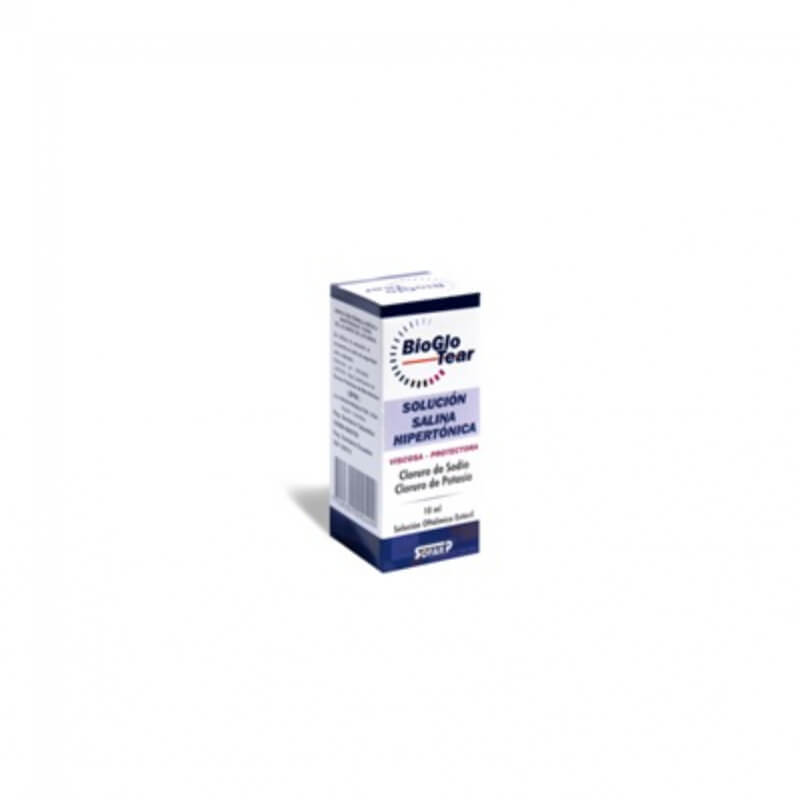 BIOGLO TEAR SOLUC SALINA HIPERTON X 10ML *1