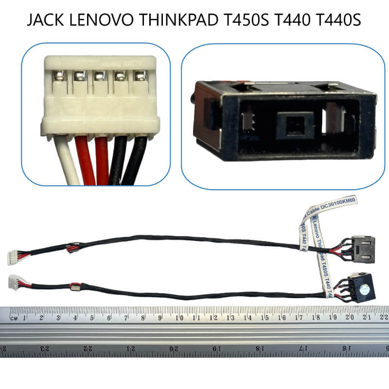 JACK LENOVO THINKPAD T450S T440 T440S DC Power Jack Cable DC30100KM00 00HT247