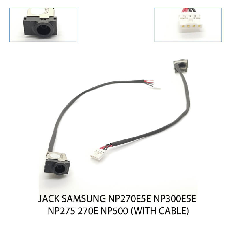 JACK SAMSUNG NP270E5E NP300E5E NP275 270E NP500(with cable)