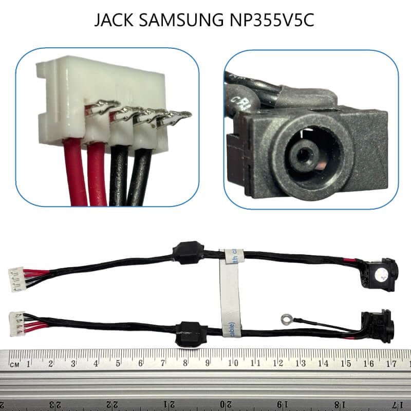 JACK SAMSUNG NP355V5C(with cable)