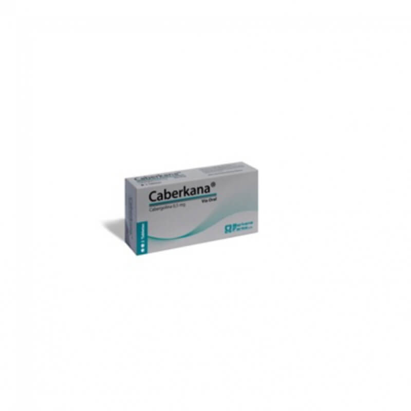 CABERKANA 0,5MG TABLETAS X 2*1