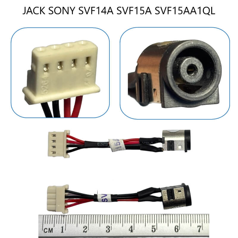 JACK SONY SVF14A SVF15A SVF15AA1QL SVF15A1