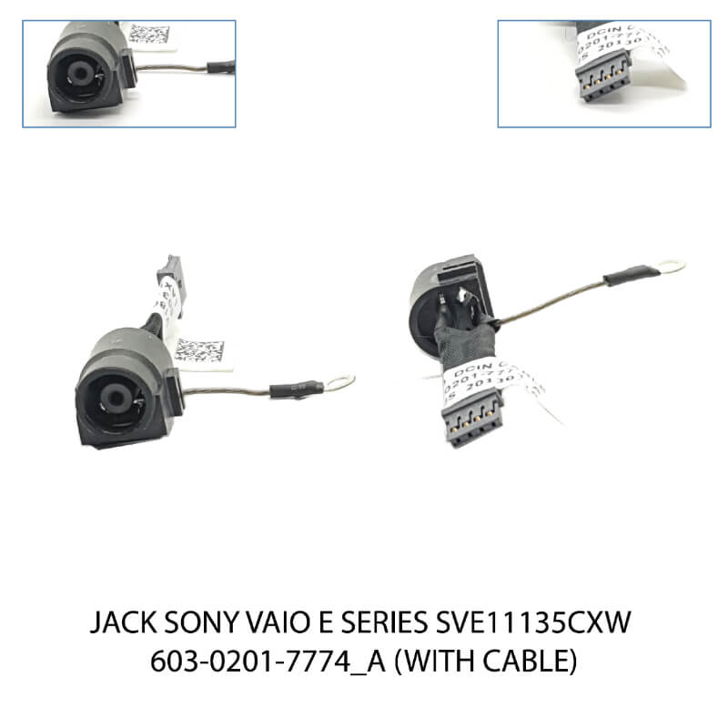 JACK SONY VAIO E Series SVE11135CXW 603-0201-7774_A(with cable?