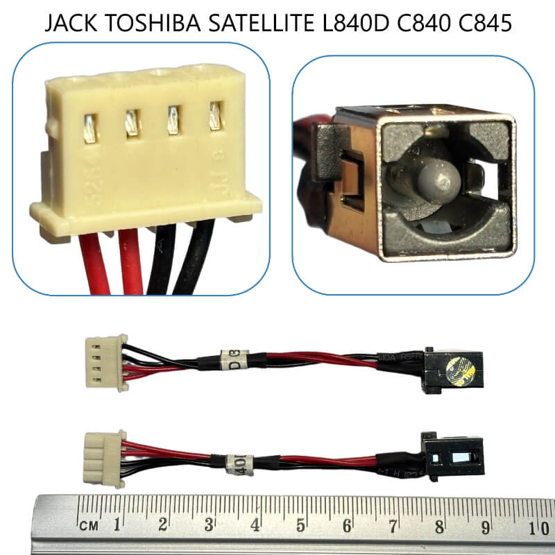 JACK TOSHIBA satellite L840D C840 C845 C845D-SP432