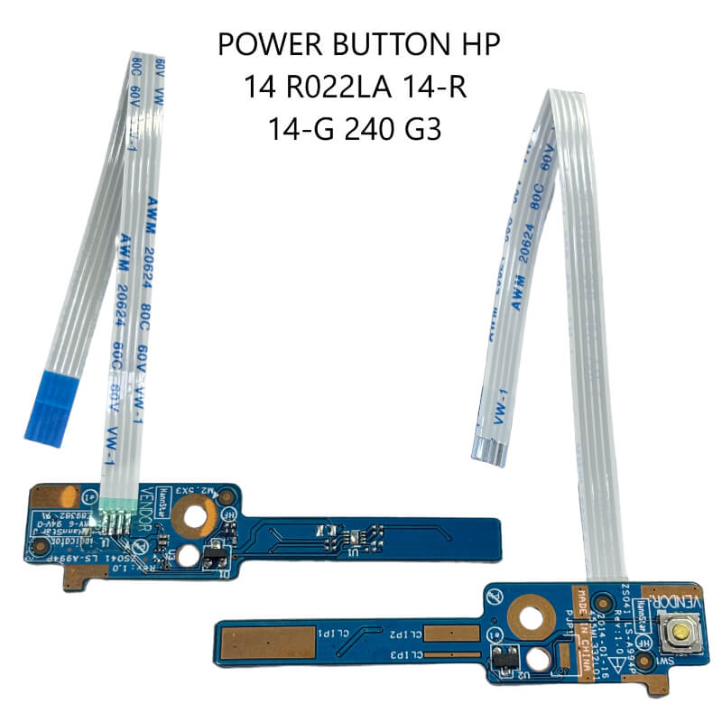 POWER BUTTON HP 14 R022LA 14-R 14-G 240 G3