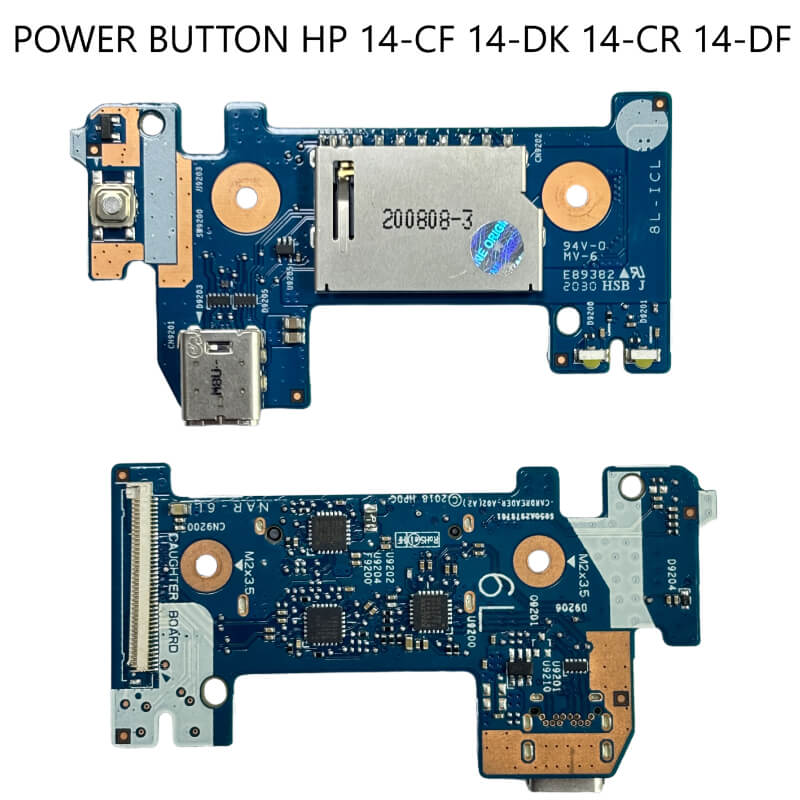 POWER BUTTON HP 14-CF 14-DK 14-CR 14-DF