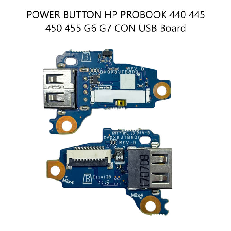 POWER BUTTON HP ProBook 440 445 450 455 G6 G7