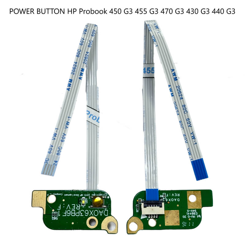 POWER BUTTON HP Probook 450 G3/455 G3/470 G3/430 G3/440 G3