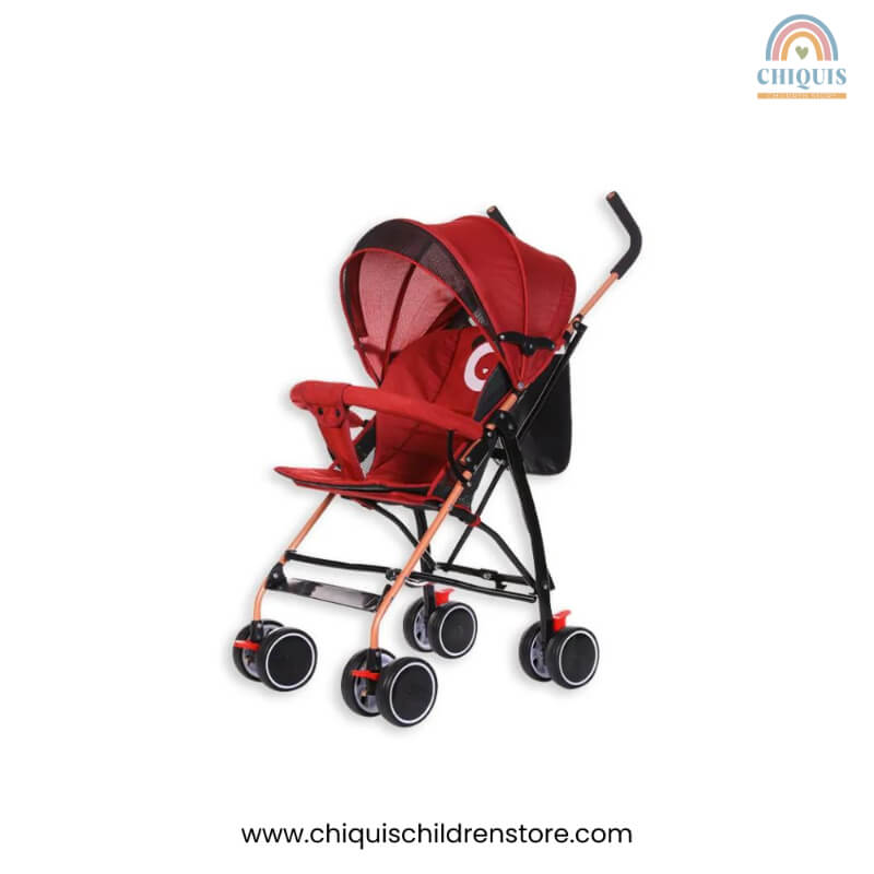 Coche Paragua Panda Pod - Cochecito Ligero y Plegable con Bolso Incluido y Frenos en Ruedas | Chiquis Children Store