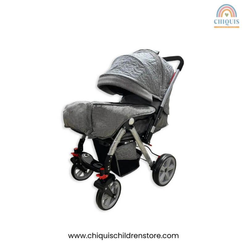 Coche Igloo con Cubrepies - Cochecito Ligero con Mango Reversible, Mesa Desmontable y Flexibag Gratis | Chiquis Children Store