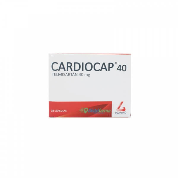 CARDIOCAP 40MG CAPSULAS X 28*4