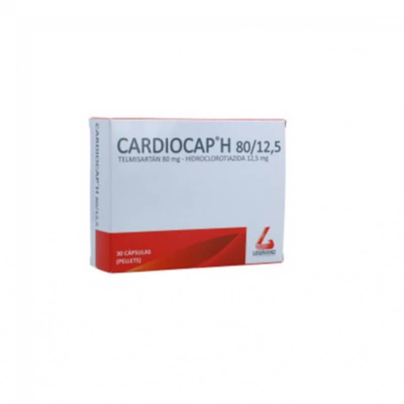 CARDIOCAP H 80/12.5 CAPSULAS X 30*3
