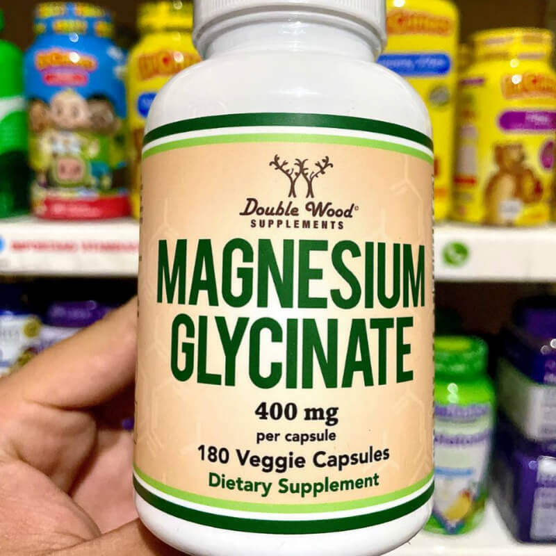 GLYCINATO DE MAGNESIO 400 MG