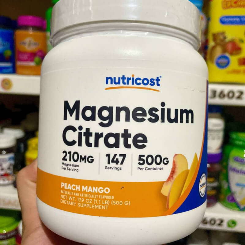 CITRATO DE MAGNESIO NUTRICOST