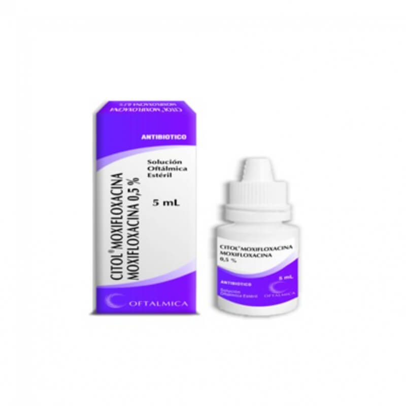 CITOL TIMOLOL 0.5% SOLUC OFTALMICA X 5ML
