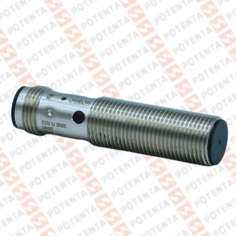 Sensor inductivo E2B. M12. 4mm Ras. 10-30Vdc. Pnp-No. Con M12-4p. IP67. Omron