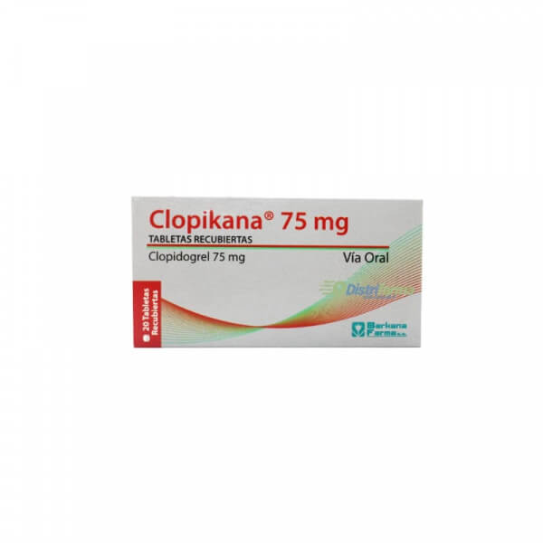 CLOPIKANA 75MG TABLETAS X 20*2