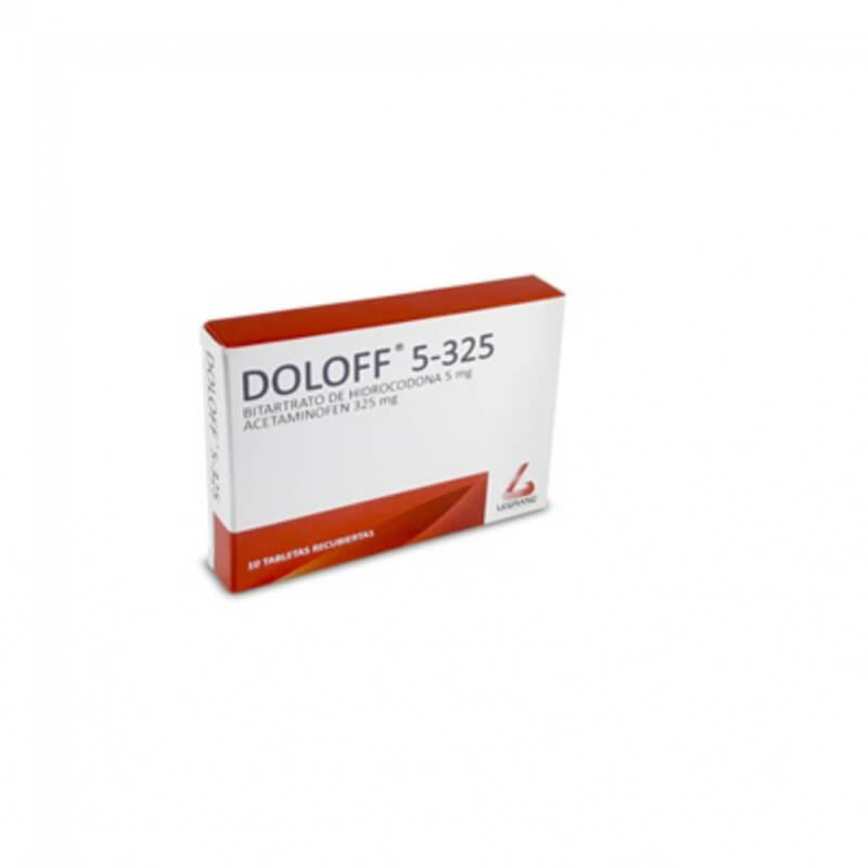 DOLOFF 5-325 MG TABLETAS X 10