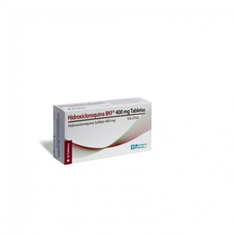 HIDROXICLOROQUINA 400MG TABLETAS X 20