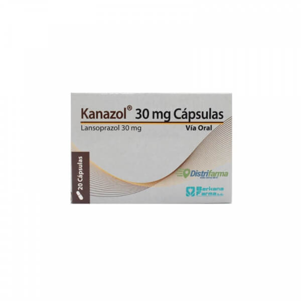KANAZOL 30MG CAPSULAS X 20*2