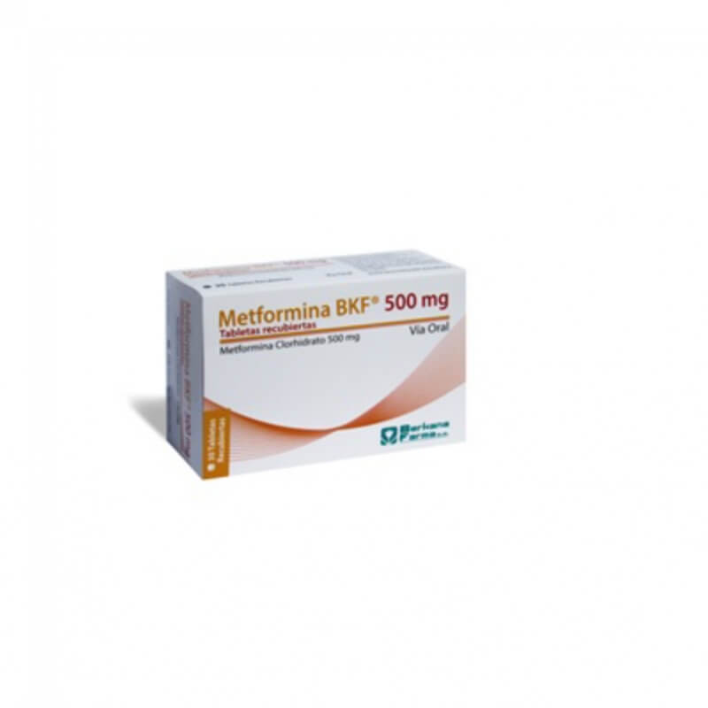METFORMINA BKF 500MG TABLETAS X 30